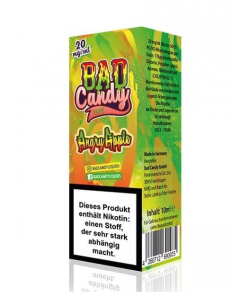 Angry Apple - Bad Candy Nic Salt Liquid 10ml