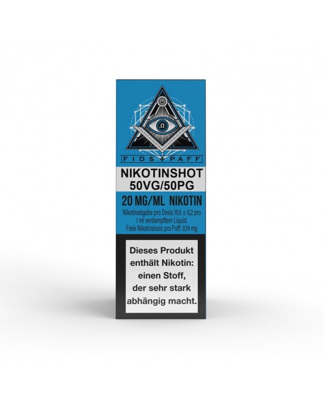 Fids-Paff 50VG/50PG NikotinShot 10ml 20mg