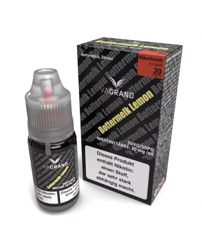 Bottermelk Lemon - Vagrand Nikotinsalz Liquid 10ml