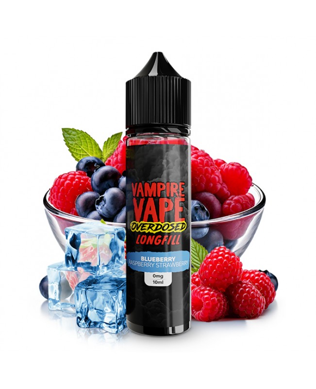 Vampire Vape Overdosed- Blueberry Raspberry Strawberry Aroma 10ml