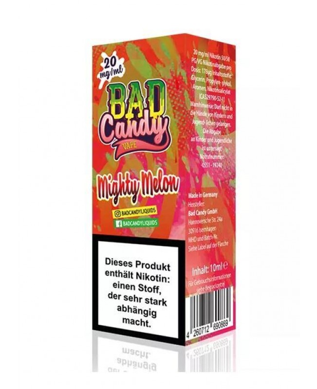 Mighty Melon - Bad Candy Nic Salt Liquid 10ml
