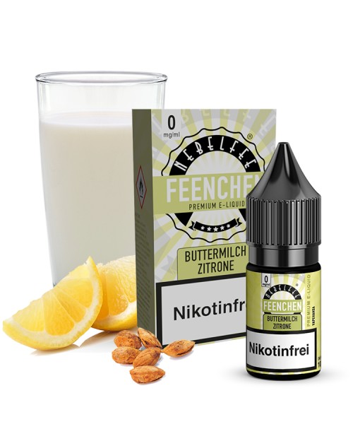 Buttermilch Zitrone - Nebelfee - Nikotinsalz Liqui...