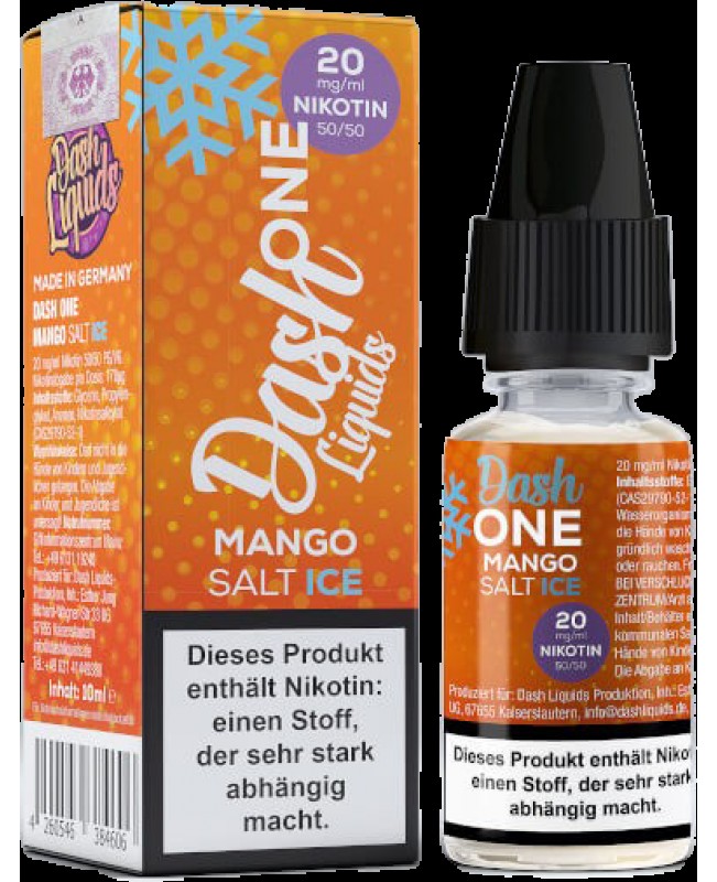 Dash One Nikotinsalz - Mango Ice