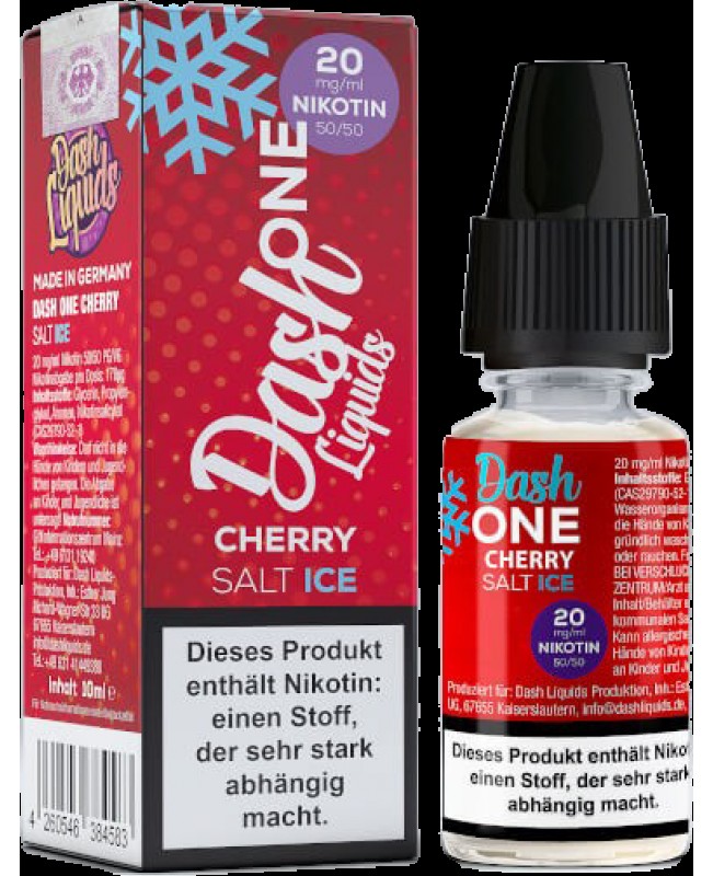 Dash One Nikotinsalz - Cherry Ice