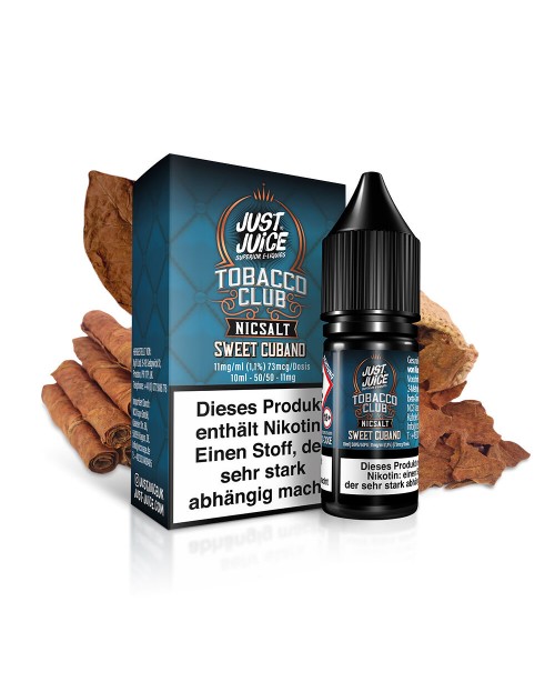Tobacco Sweet Cubano - Just Juice - Nikotinsalz Li...