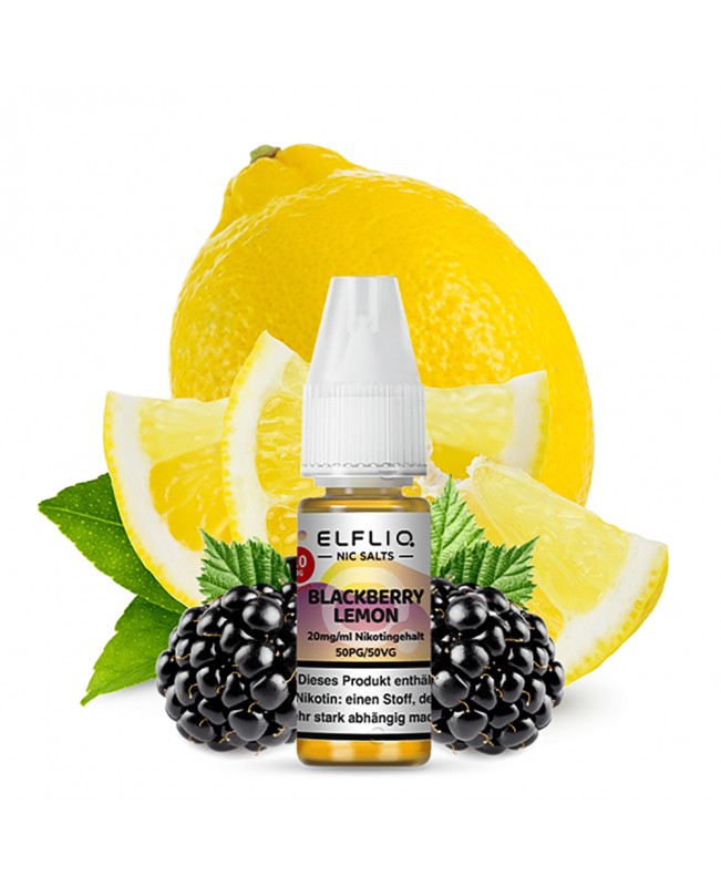 Blackberry Lemon - ELFLIQ - Nikotinsalz Liquid 10ml