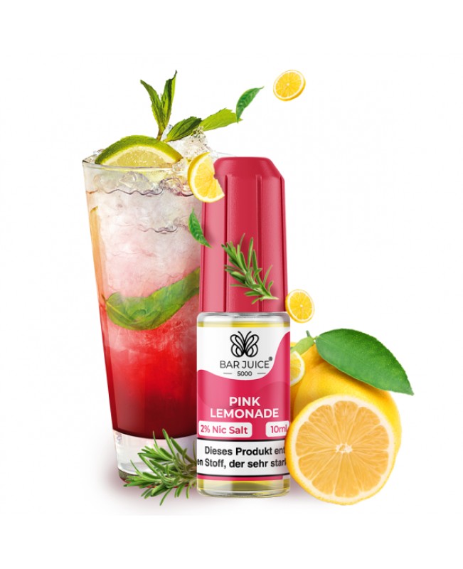 Pink Lemonade -  Bar Juice 5000 - Nikotinsalz Liquid 10ml