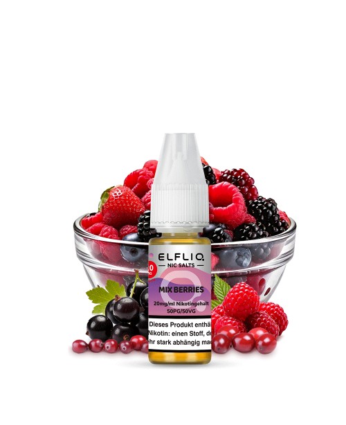 Mix Berries - ELFLIQ - Nikotinsalz Liquid 10ml