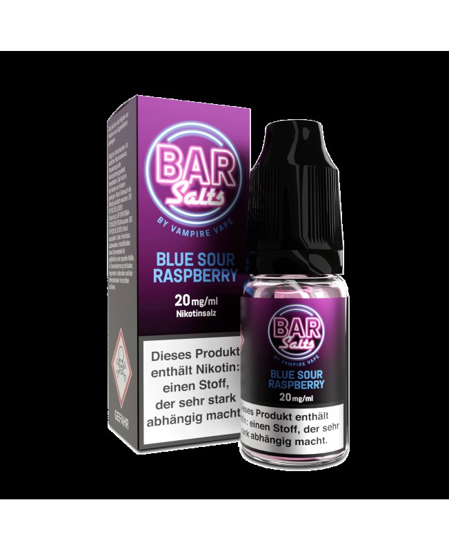 Blue Sour Raspberry -  BarSalts Vampire Vape Nikotinsalz Liquid