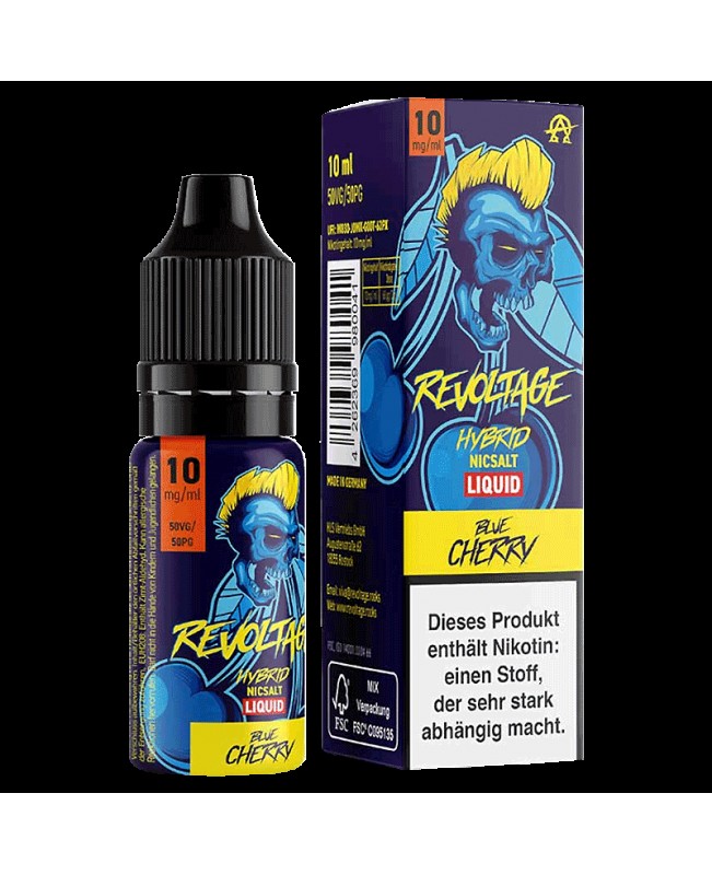 Blue Cherry - Revoltage Hybrid Nikotinsalz Liquid 10ml