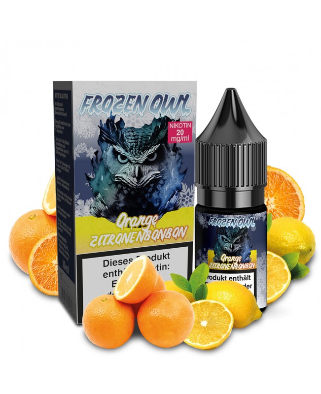 Orange Zitronenbonbon - Frozen OWL Overdosed Nikotinsalz