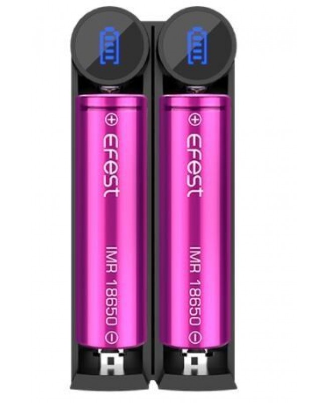 Efest Slim K2 Li-Ion Akkuladegerät (2 Schacht)
