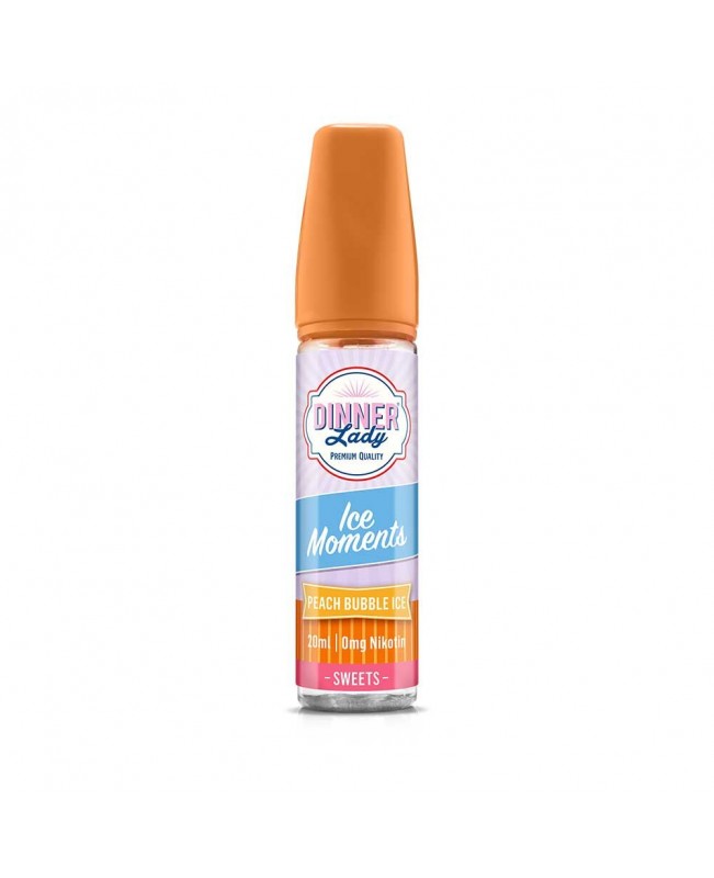 Peach Bubble Ice - Dinner Lady Moments Ice Aroma 20ml