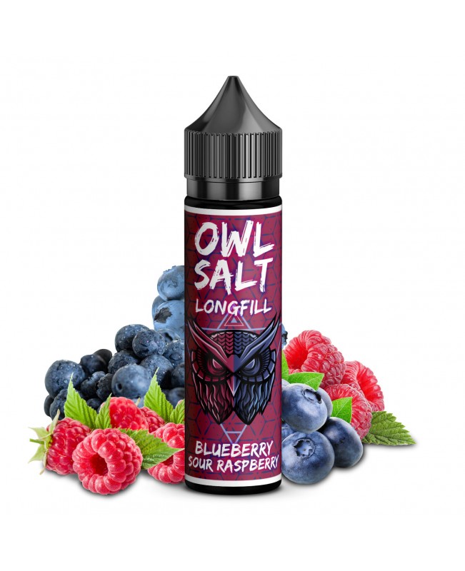 Blueberry Sour Raspberry - OWL Salt Aroma 10ml