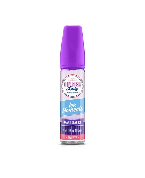 Grape Star Ice - Dinner Lady Moments Ice Aroma 20m...